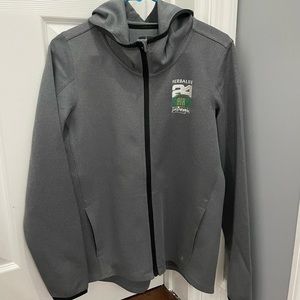 Herbalife OGIO Stealth Zip Up Hoodie Jacket Grey M Like New
